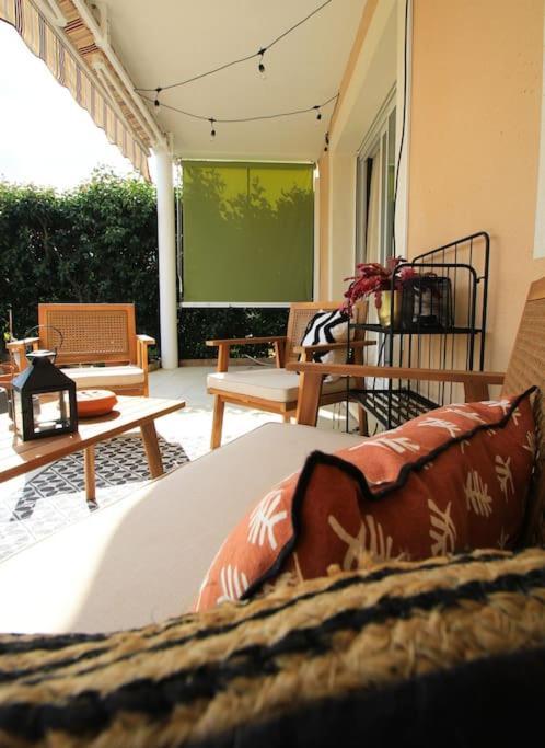 Cosy Appartement Entre Vignes Et Garrigue Avec Piscine Peret ภายนอก รูปภาพ