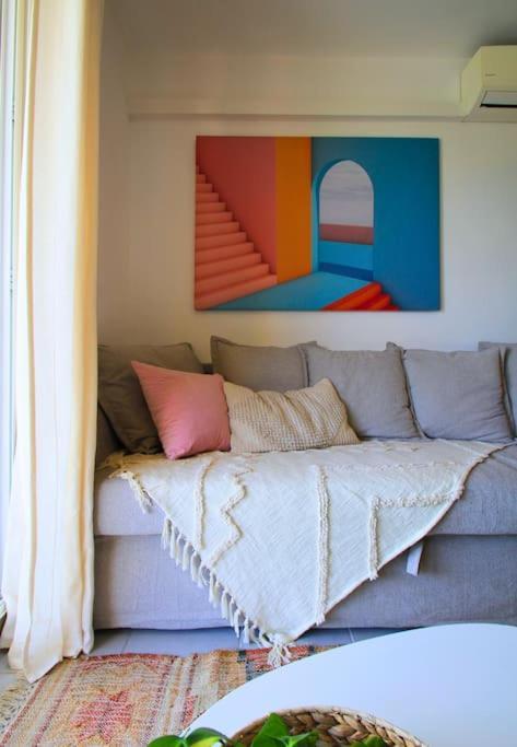 Cosy Appartement Entre Vignes Et Garrigue Avec Piscine Peret ภายนอก รูปภาพ